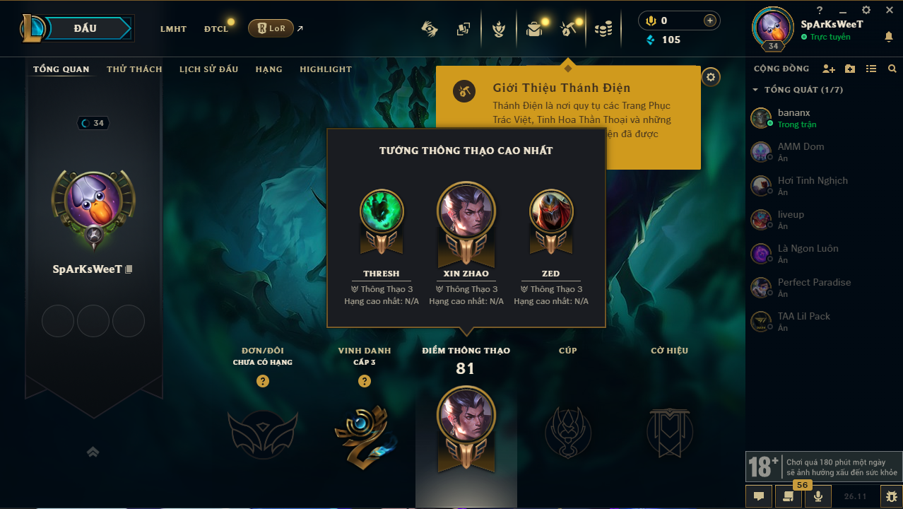 Acc LMHT #Unrank ALL mùa - Trắng Thông Tin  100% - Không Khung